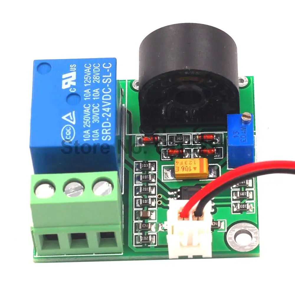 1 PCS 5 V 12 V 24 V 0-5A AC Atual Módulo Sensor Módulo Sensor de Detecção de Saída Interruptor 5A