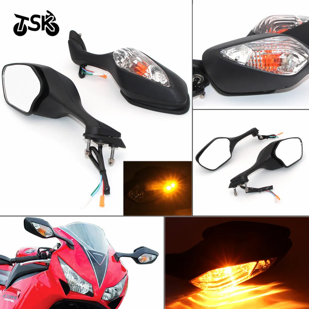 Rear view mirrors Motorcycle accessories Foldable For HONDA CBR 1000 RR 2008 - 2013 VTR 1200  VFR1200 2010 - 2012