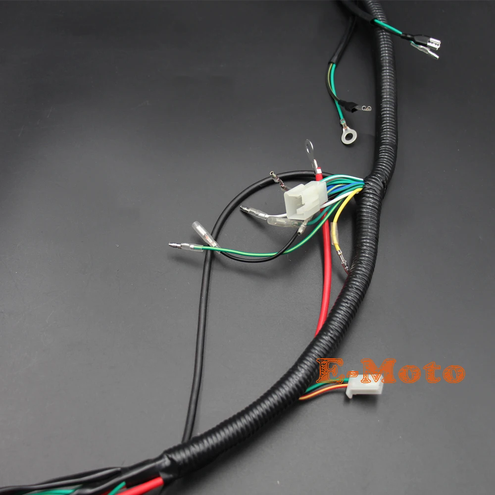 Electric Parts Wire cable Wiring Harness Loom ZONGSHEN LONCIN LIFAN 150cc 200c  250cc 300cc ATV Quad Bike NEW E-Moto