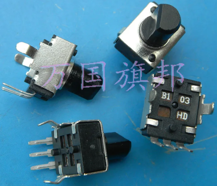 Free Delivery.09320902 potentiometer B103 10 B10K K small vertical shaft half