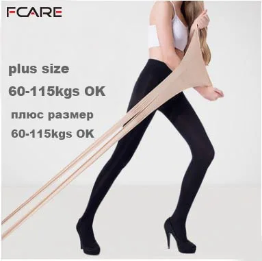 

Fcare Extra big large autumn spring 120D Opaque plus size double crotch XXXL pantyhose pantimedia ultra soft tights