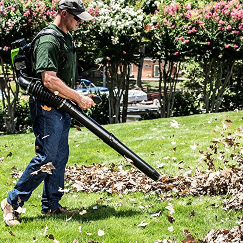 Outdoor Garden Leaf Blower Greenworks Pro 80V 500 CFM DigiPro Cordless Leaf Blower, 80V 5.0ah battery and charger