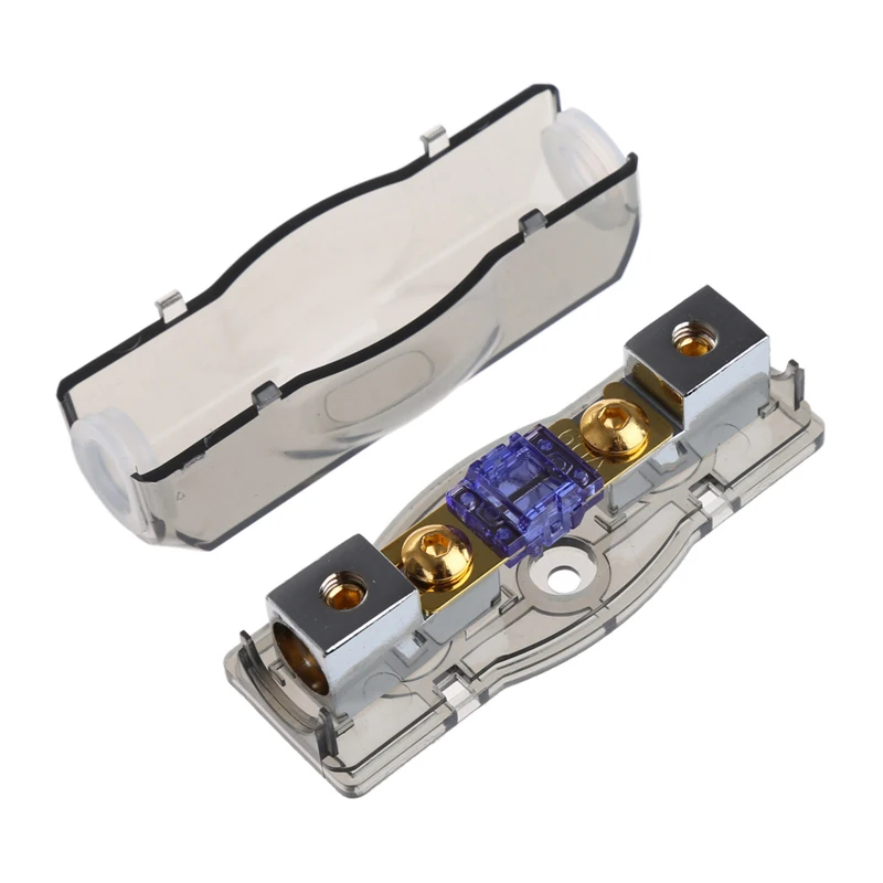 OOTDTY Block Car Fuse Box Holder Stereo Seats Voltage Exposure Safe Durable Tool 60A/100A/150A