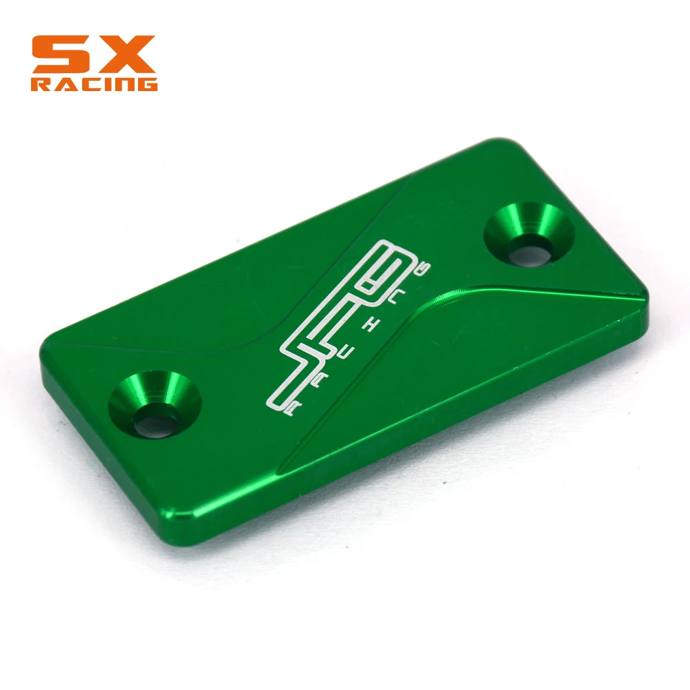 CNC الجبهة الفرامل خزان السائل كاب غطاء لكاواساكي KX125 KX250 KX250F KX450F KLX300R KLX450R KX 65 80 85 100 125 250F 450F