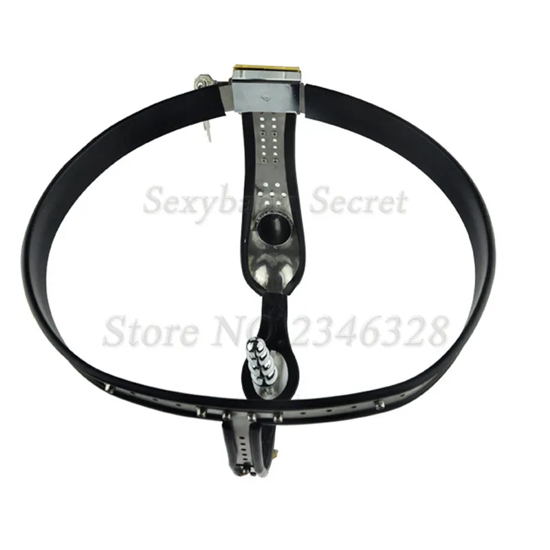 Lockable Stainless Steel Male Underwear Chastity Belt with Anal Plug,Cock Cage,Chastity Device,Penis Sleeve,Sex Toys For Man