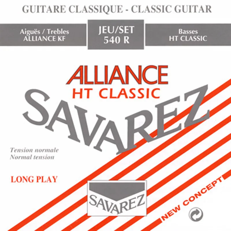 Savarez Performance Classic Guitar Strings Set 540J 540R Carbon Fiber Alliance Strings For Classical Guitar Musical Instruments