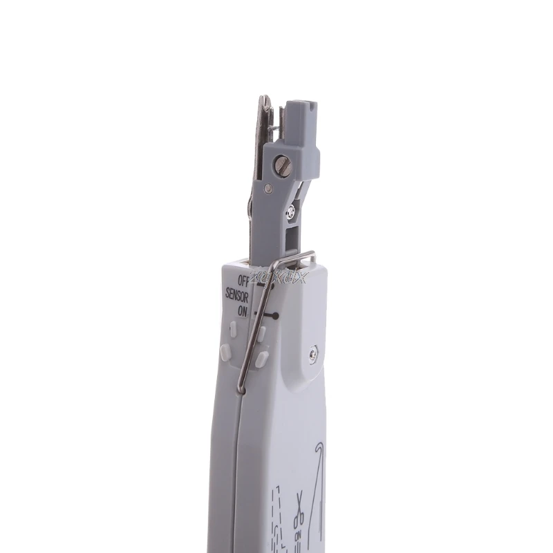 Ethernet Network Patch Panel Faceplate Punch Down Tool RJ11 RJ45 Cat5 with Sensor Drop ship