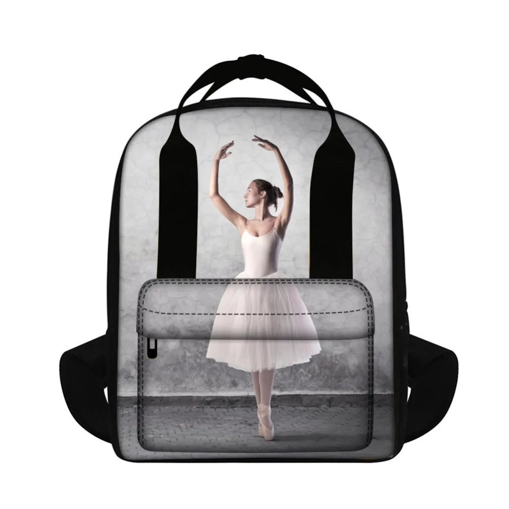 Women 2018 fashion backpack for school and daily use fancy ballet design ladies mini backpack for teenage girls Backpack