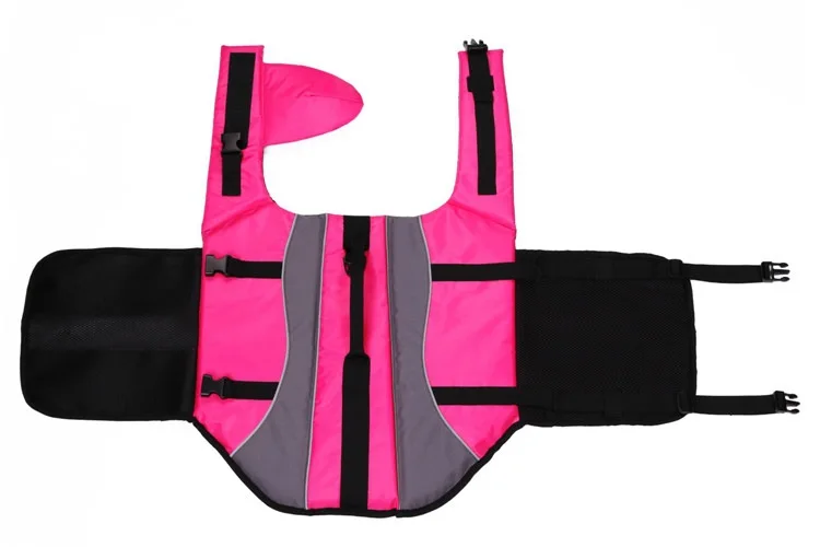 XS-XL Pet Dog Life Jacket Safety Clothes Life Vest Collar Harness Saver Pet Dog Swimming Preserver lothes All Season Swimwear