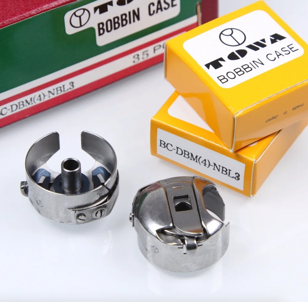 ORIGINAL  TOWA BRAND BC-DBM(4)-NBL3 JUMBO BOBBIN CASE FOR WANPING GC0303/GC6-7,  BROTHER DB2-B748A/SN-7240-5 Sewing Machine