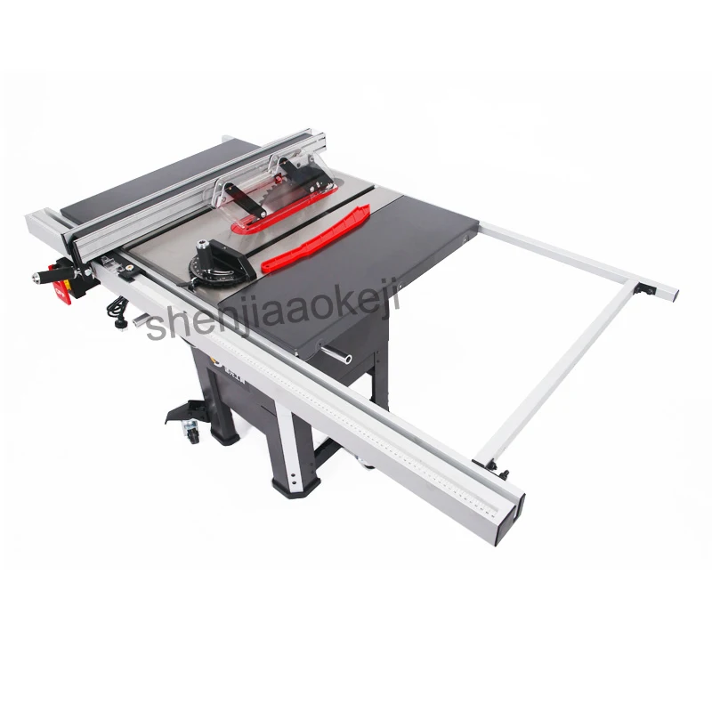 1.5kw 1pc Professional Grade 10 inch Vertical Woodworking Table Saw Joiner Table Saw With Mover 10-inch Panel Saw sawing machine