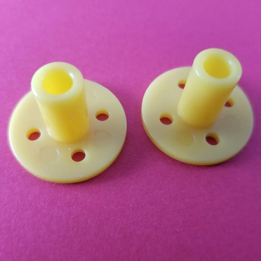 

J628Y 2pcs/pack 25mm Round Plastic Flange Base Free Europe Shipping