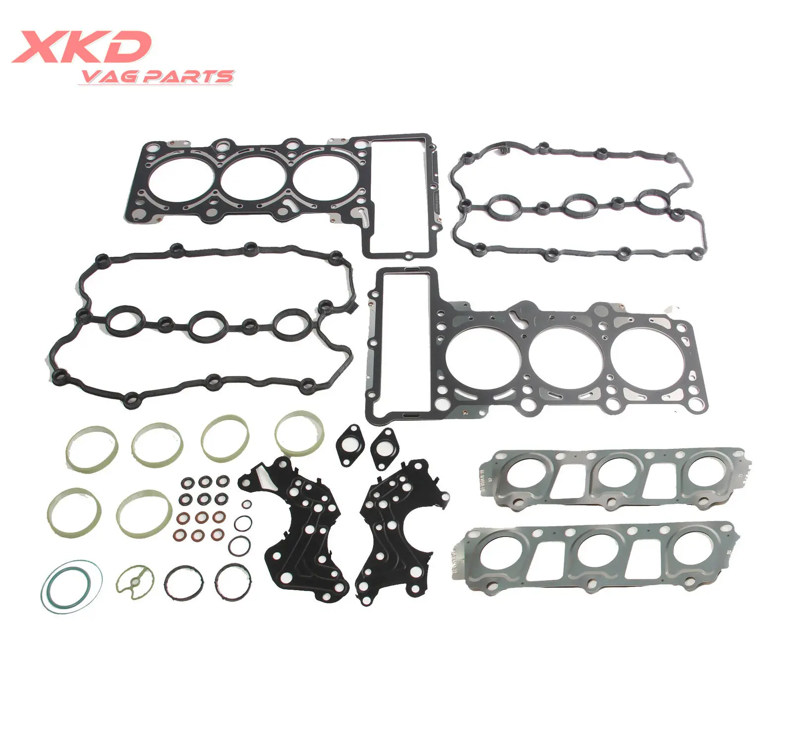 Engine Cylinder Head Valve Cover Gaskets Oil Seals Repair Kit For AU-DI A6 2005-2008 2.4L 06E 103 148 P 06E 103 484 G 036109675A