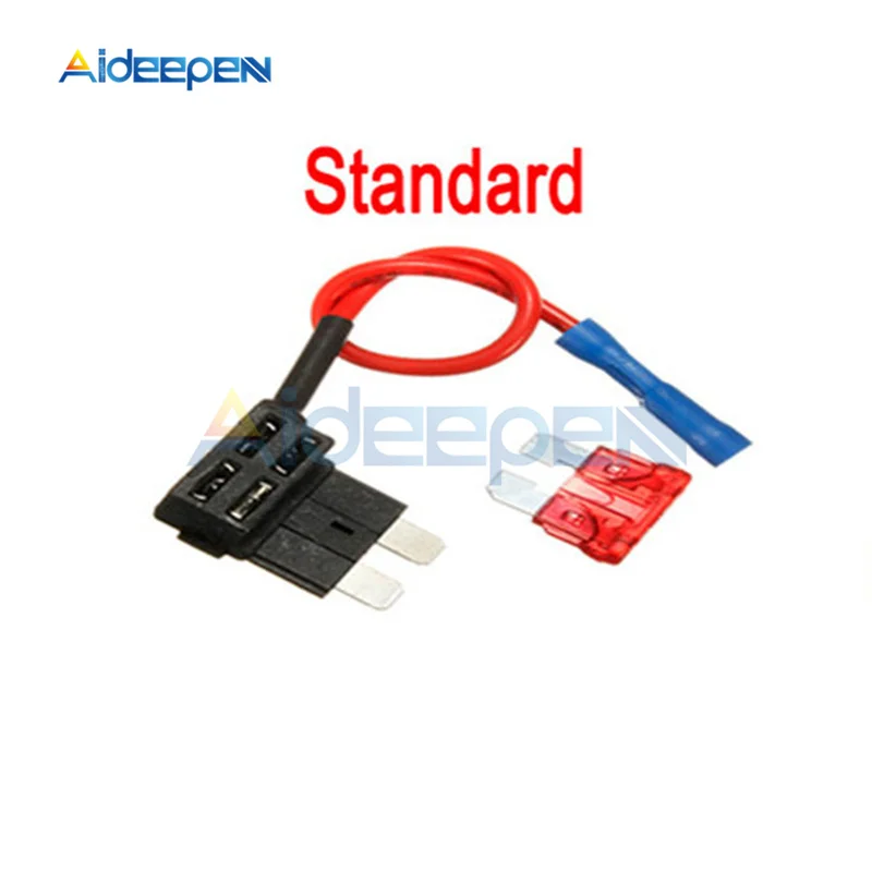 12V Cầu Chì Giá Đỡ Thêm-Một Mạch Tập Adapter Micro Mini Chuẩn Ford ATM APM Lưỡi Dao Cầu Chì Tự Động với 10A Lưỡi Dao Xe Cầu Chì Với Giá Đỡ