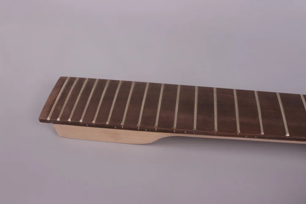electric guitar neck 24 fret 25.5\'\' maple Locking nut JKX style yinfente 010# Locking nut left hand have 24 fret