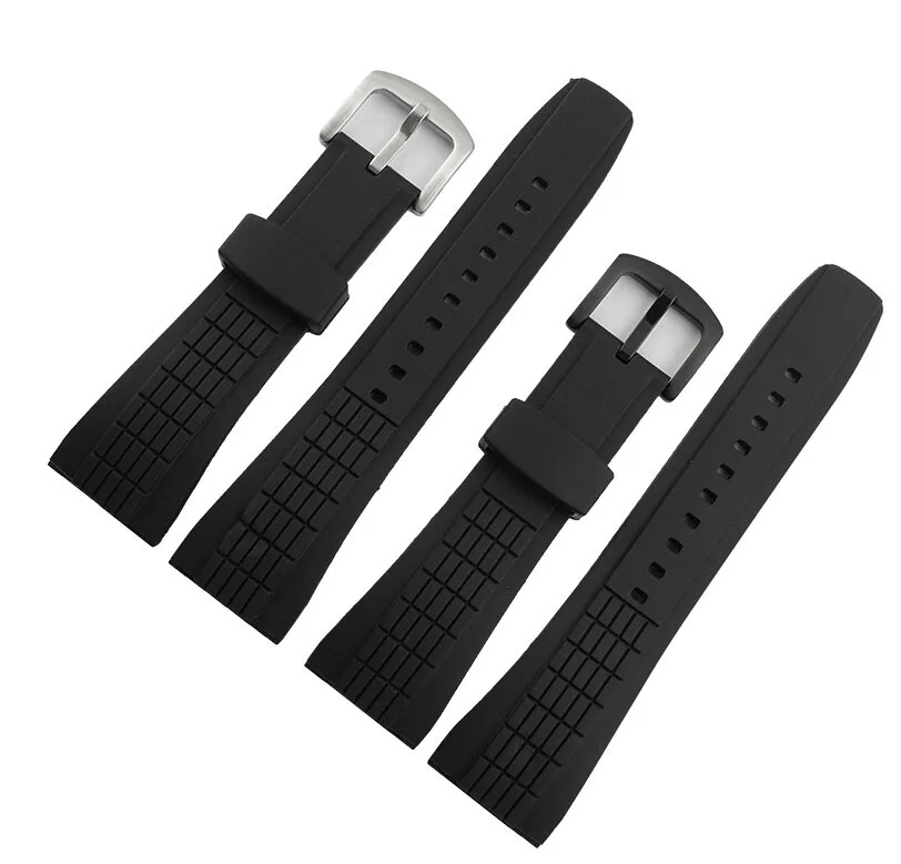 rubber watchband for SEIKO VELATURA/SRH SPC00 Series waterproof silicone watch strap 26mm