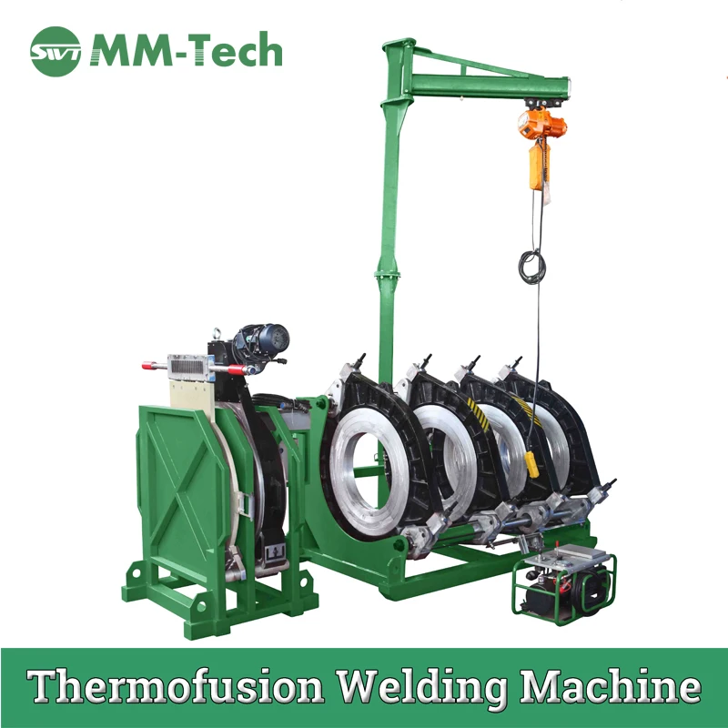 SWT-B800/630H HDPE SEMI-AUTOMATIC  HYDRAULIC BUTT FUSION WELDING MACHINE