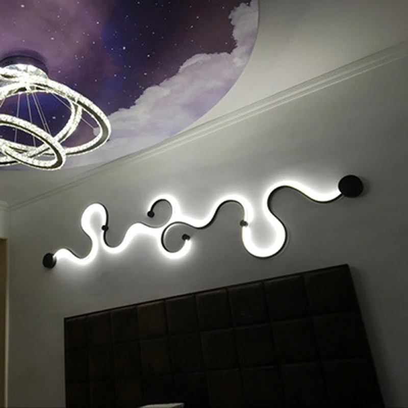 Imagem -05 - Xsky Lâmpada de Parede Lamparas de Techo Luminária Plafonnier Led Moderne Parede Luz Wandlamp Pared Apliques Murale Luz Teto Casa