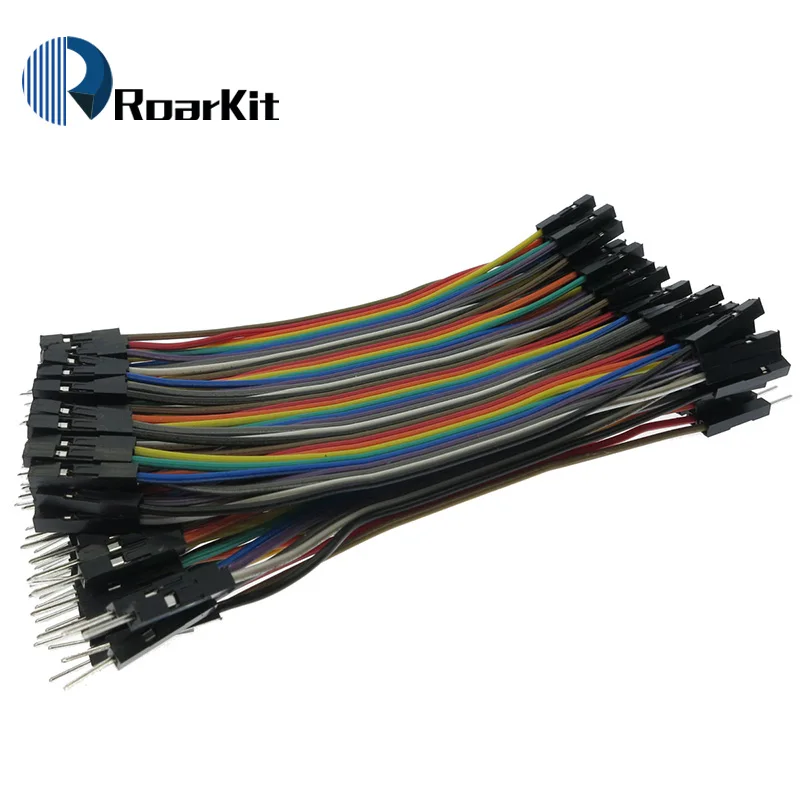 40-120pcs Dupont Line 10CM 40Pin Male to Male + Male to Female and Female to Female Jumper Wire Dupont Cable for Arduino DIY KIT