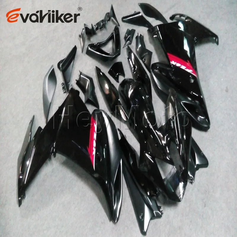 motorcycle bodywork kit for FZ6 FZ6R 2009 2010 FZ6 09 10 FZ6R black ABS plastic kit motor Fairing