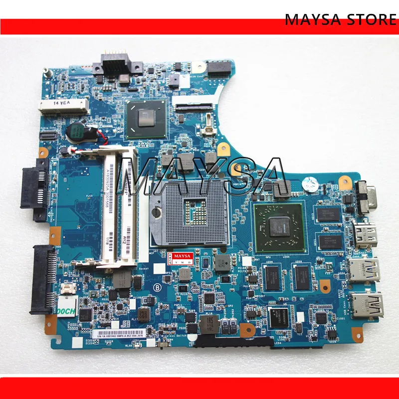 

A1830925A For SONY VPCCA Laptop Motherboard MBX-239 REV:1.1 HM65 HD 6630M 1GB Mainboard 100% Tested