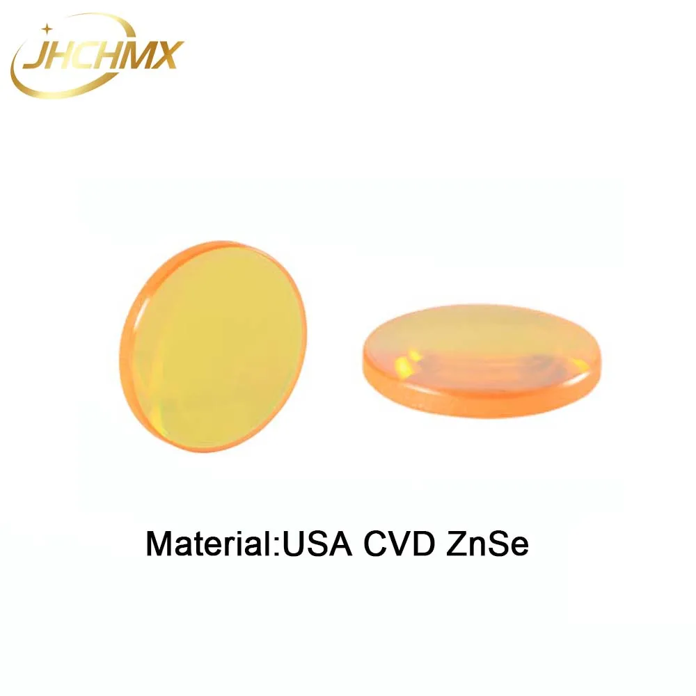 JHCHMX 1 قطعة Co2 CVD Znse عدسات تركيز Dia20mm FL50.8/63.5/101.6 مللي متر + 3 قطعة Si المرايا 25*3 مللي متر لنقش القطع بالليزر Co2