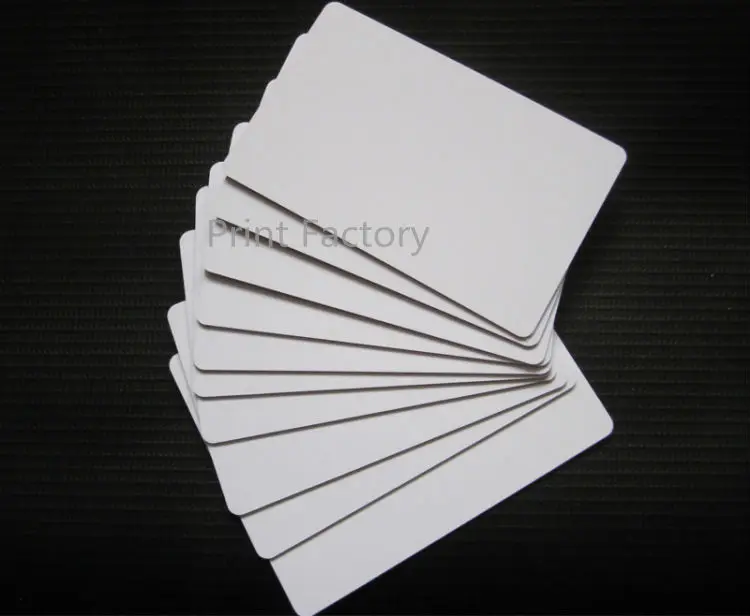 230Pcs Glossy Inkjet Printable PVC White Card Best Price For Epson R280 R290 R330 R390 A50 P50 L800 L801 Canon IP4600 4700