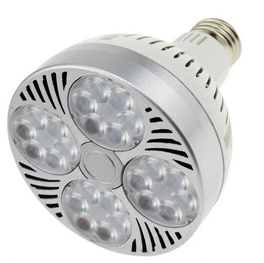 

Osstar 24LED 24W E27 Par30 LED Bulb lamp 85-265V Warm White/white 3000K 4200K 6500K LED spot light, Par 30 E27 led lighting