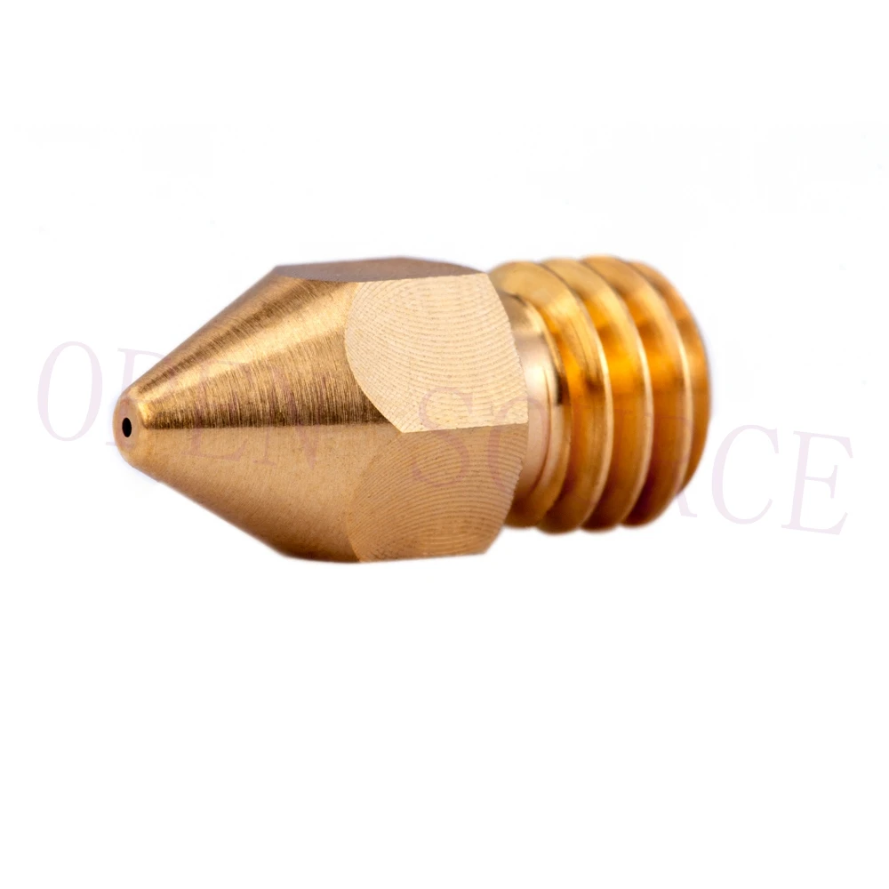 

4pcs high quality Zortrax Brass Nozzle for Hotend Kit Zortrax M200 M300 3D printer 0.4/1.75MM Screw thread M6 EXtruder