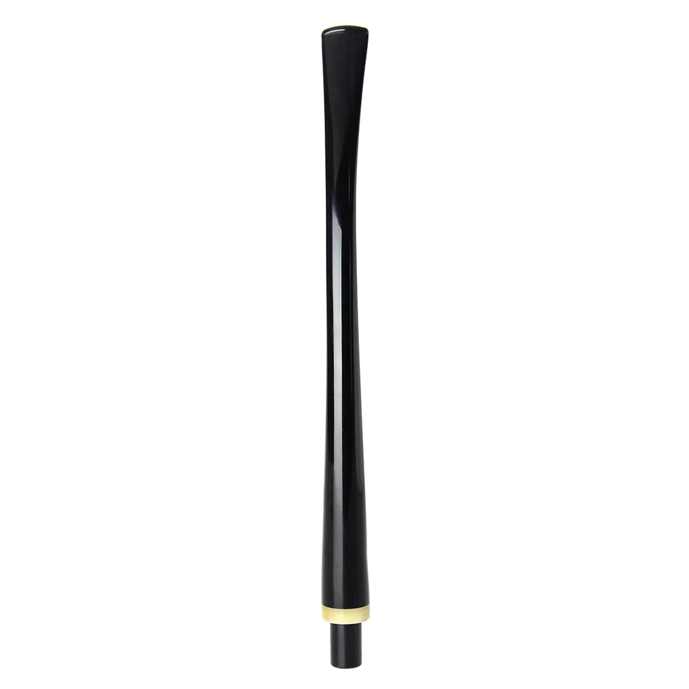 Ru-Long Bent Stem Replacement Churchwarden Tobacco Pipe Mouthpiece Fit 9 mm Filters DIY Pipe  be0136