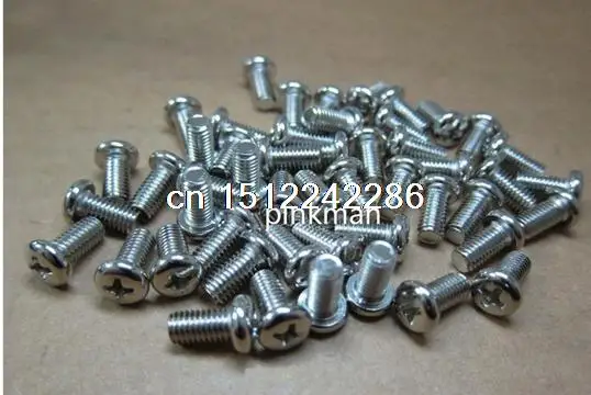 100 pcs M5 x 10mm Philips Head Screw_ stainless steel