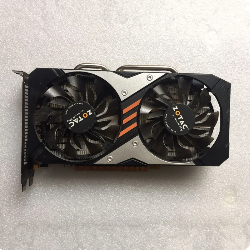 ZOTAC-tarjeta de vídeo GTX 960, 2GB, 128 bits, GDDR5, GM206, GPU Map, PCI-E para NVIDIA GeForce Original, GTX960, 2GD5, GTX 960, 2G