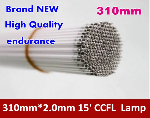 

high quality & NEW 310mm *2.0mm LCD screen backlight ccfl lamp 310 mm ccfl tube light for laptop screen panel 50pcs/lot