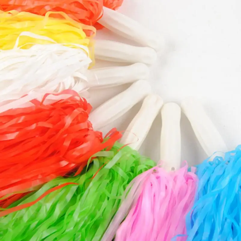 Pom Poms Cheer Cheerleading Supplies Square Dance Props Flower Dance Cheerleading Team Handball LX6818