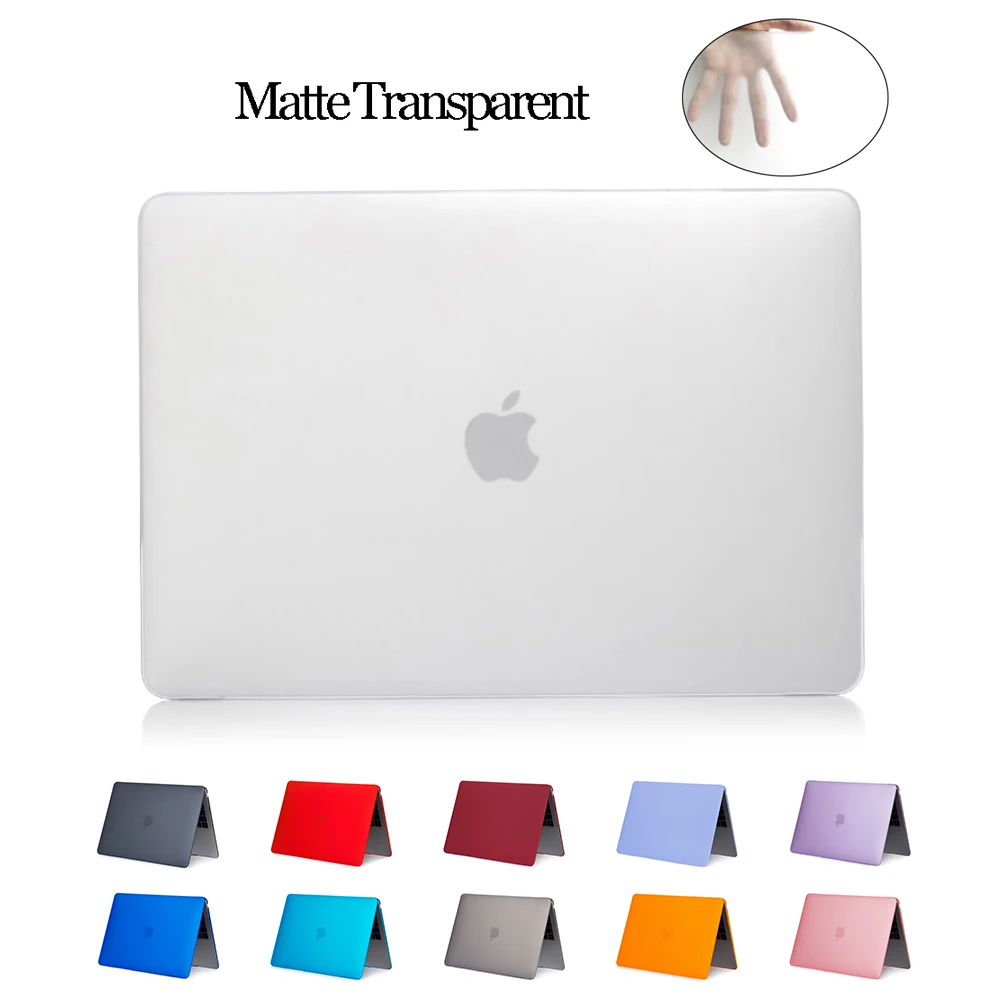 Laptop Cases For Apple Macbook Air 13 11 Pro Retina 12 13.3 15.4 Cover For Macbook New Pro 13 with Touch Bar PC Protective shell