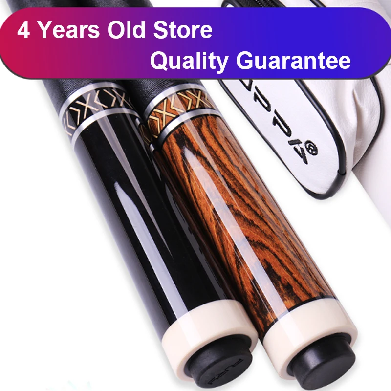 

New Arrival CUPPA High Quality Pool Cue 11.75mm/13mm Tips With Pool Cue Case Set Ebony Butt China