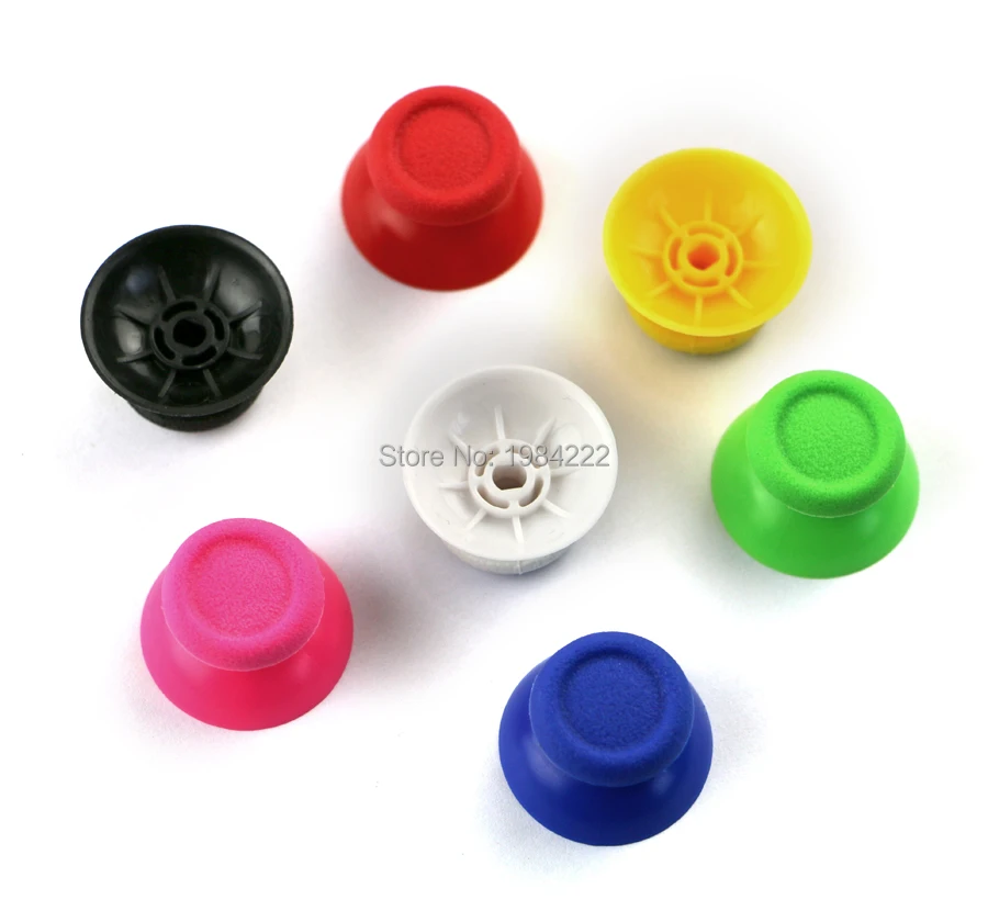 Joystick analogique coloré 3D pour manette Sony PS4 Playstation 4, capuchon de pièce plus lent, 6 pièces/lot