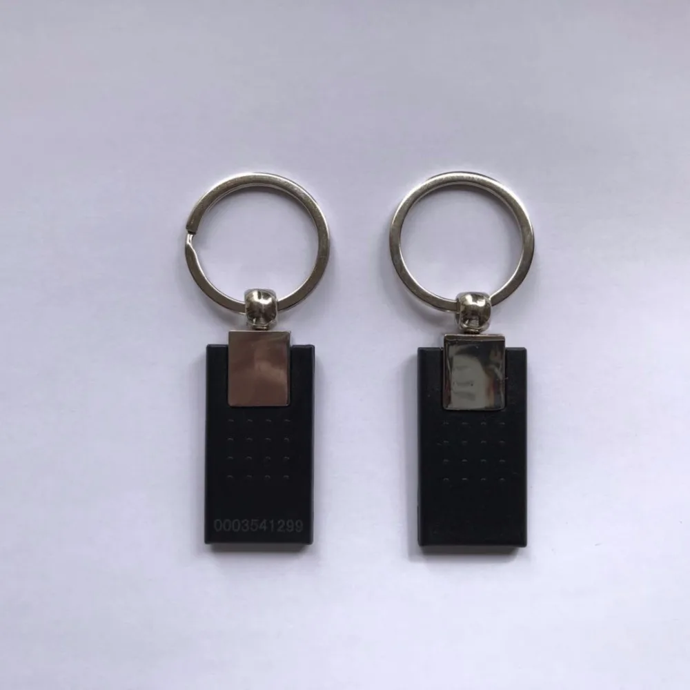 125khz RFID Access Key Fob Black color Metal New Style (pack of 5)