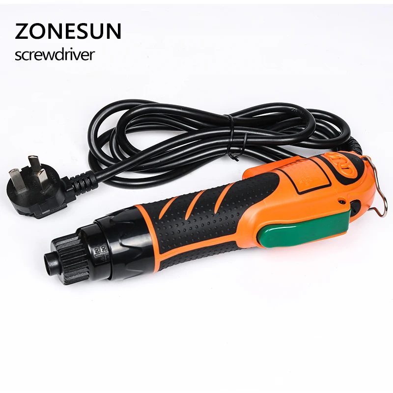 ZONESUN 電気スクリュードライバーハンドヘルド Barly など充電器トルク電動ドライバー 220 ボルト
