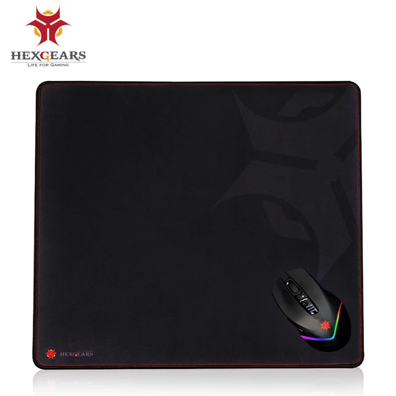 HEXGEARS GP101 Control Style FPS Large Gaming Mouse Pad 400MM*440MM*5MM Solid Color Mousepad Locking Edge Keyboard Mouse Pad