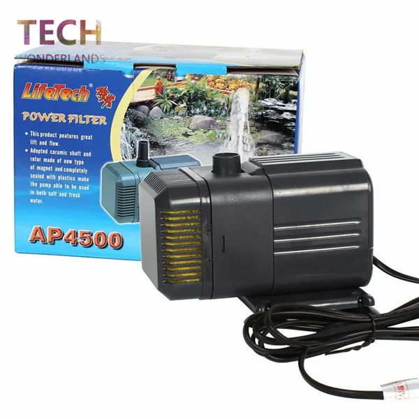 Aquarium submersible pump filter pump fish tank water pump fish pond ultra silent  JEBO Lifetech AP-4500 2600L/H free shipping