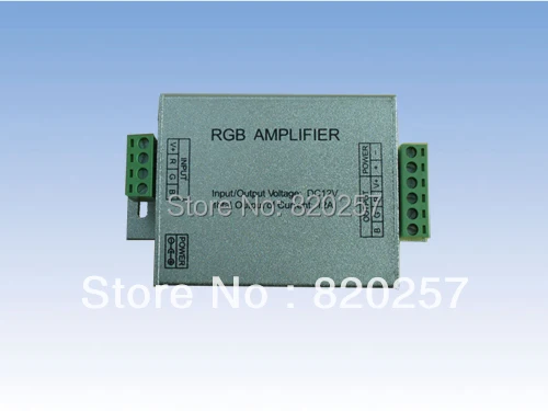 

Free Shipping 3pcs Lot RGB Led Amplifier DC12V-24V 4A*3 Channel