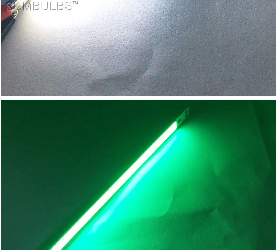 [Sumbulbs] 200 x 10 mm 0422 10 W LED-Licht COB-Streifenlampe DC 12–14 V 1000 lm grün gelb rot blau warmweiß reines weißes Balkenlicht – Detail 13