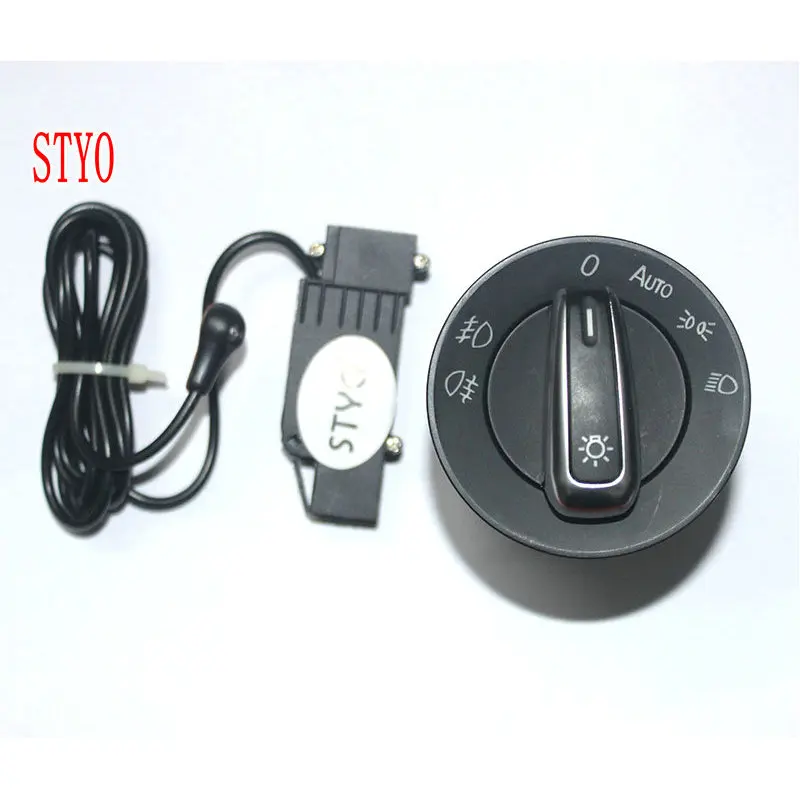 

STYO Auto Light Sensor With Headlight Switch For Golf MK5 MK6 Jetta MK5 Tiguan Passat B6 Touran