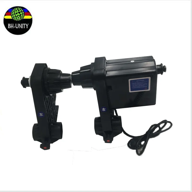 single motor printer take up system paper collector for roland mutoh mimaki eco solvent printer 38mm