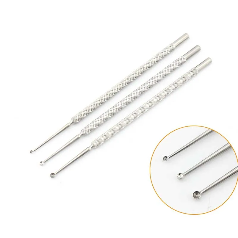 

SML Size Stainless Steel Microscopic Instruments Ophthalmic Instruments Tarsal Gland Cysts Tweezers meyerhoefer chalazion curett