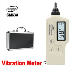 BENETECH Vibration Analyzer Digital Vibration Meter Device Probe Analizador De Vibraciones Handheld Professional Vibrator Tester