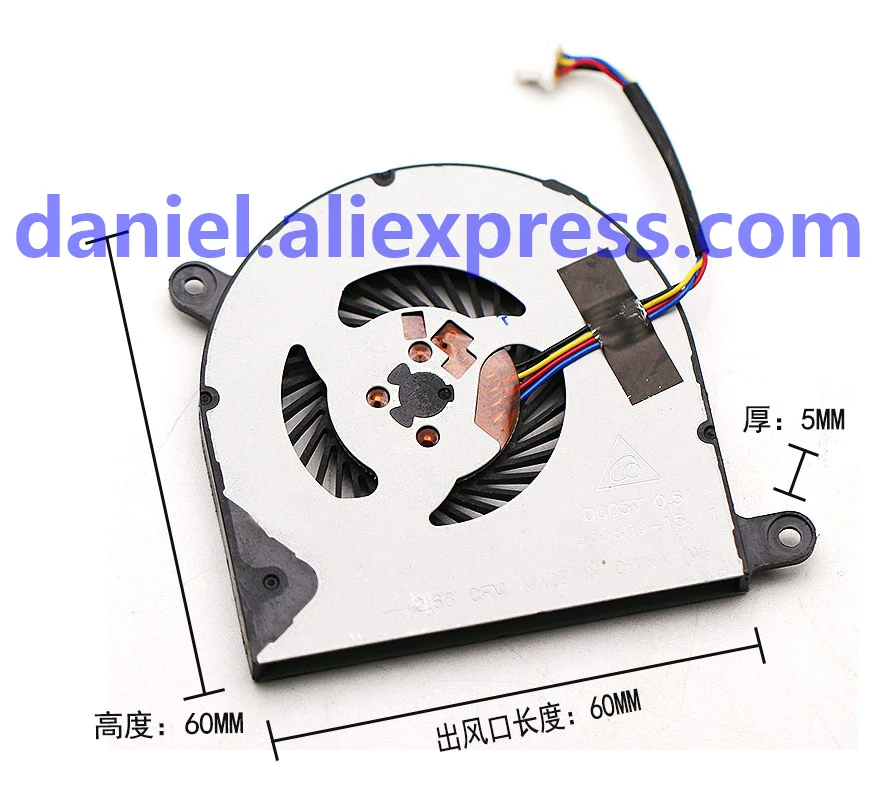 

Original NS65B00-15L11 5V 0.5A notebook built-in turbo CPU cooling fan