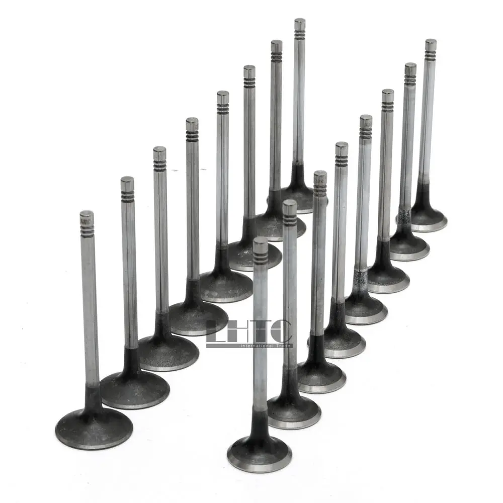 

16Pcs Engine Cam Intake Exhaust Valve Kit For VW GTI GLI AUDI A3 A4 Q5 SKODA SEAT 2.0TFSI DOHC 16V