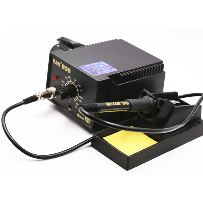 Adjustable temperature 936 Soldering Station 220V 60W Electric Solder Iron Station 907 soldering handle with A1321 heat element